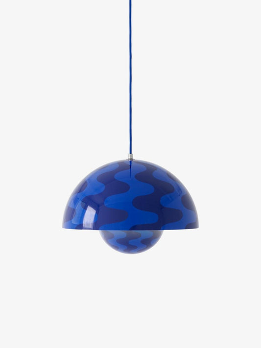 Cobalt Blue & Twilight Blue Pattern 